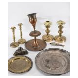 A GROUP OF JUDAICA METAL OBJECTS