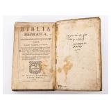 BIBLIA HEBRAICA Officina Planiniana Raphaelngii, 1613