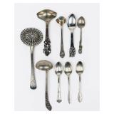 (9) .800/.830 Silver Spoons