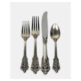 (78pc) Wallace 'Grande Baroque' Sterling Flatware Set