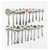 (22) Various Sterling Silver Spoons