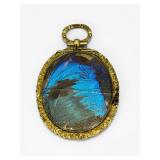 Antique Butterfly Wings Pendant