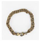 14K Gold Charm Bracelet