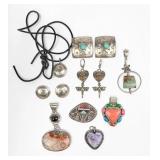Group of Navajo Sterling Jewelry