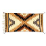 Navajo Serrated Diamond Fringed Rug