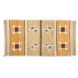 Navajo Paneled Cross & Triangle Rug