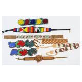(8) Pieces of Native American Beadwork