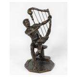 Yiannis Koutsis 'David' Bronze Sculpture