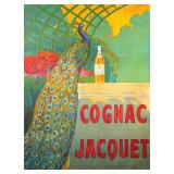 Camille Bouchet 'Cognac Jacquet' Art Nouveau Poster