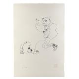 John Lennon 'Whatever Gets You Through The Night' Lithograph