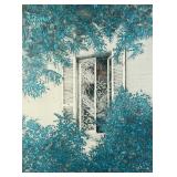Yannick Ballif 'Fenetre d'Ete' Aquatint