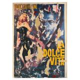 Mimmo Rotella 'La Dolce Vita' Decollage