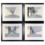 Suite of (4) Miroslaw Balka 'A Crossroads in A.' Lithographs