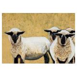 Gregg Rochester 'Day of the Lambs' Oil on Canvas