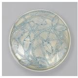 Lalique 'Cleones' Opalescent Glass Powder Box