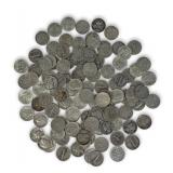 Approx (114) Silver Dimes