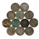 (12) Silver Dollars