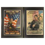 (2) WW1 'U.S. Government Bonds' Posters