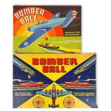 (2) Vintage 'Bomber Ball' Games