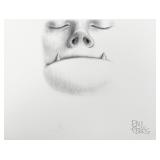 Emil Ferris Original 'Monster' Graphite on Paper