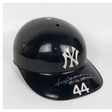 Signed Reggie Jackson New York Yankees Batting Helmet