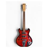 1960s Kingston Semi-Hollowbody Electric Guitar