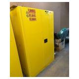 Uline H-1564M-Y Flammable Liquid Storage Cabinet