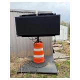 Self Contained Solar Powered LED Board