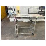 Work Table on Wheels