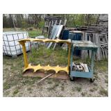 Work Cart and Cylinder Rack