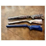 Lot of 3 Hydro Dipped Gun Stocks