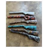 Lot of 6 Hydro Dipped Gun Stocks