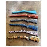 Lot of 6 Hydro Dipped Gun Stocks