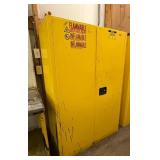 Uline H-1564M-Y Flammable Liquid Storage Cabinet