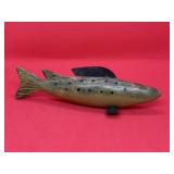 Vintage Hand Carved Wooden Fish Decoy