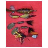 Lot of Vintage Heddon Fishing Lures
