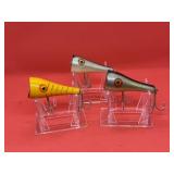 Lot of Vintage Clark's Popper Scout Fishing Lures