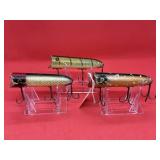 Lot of Vintage Heddon Lucky 13 Fishing Lures