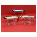 Lot of Vintage Heddon Zara Spook Fishing Lures