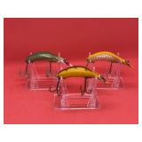Lot of Vintage Heddon Tadpolly Spook Fishing Lures