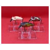 Lot of Vintage Heddon Midget Digit Fishing Lures