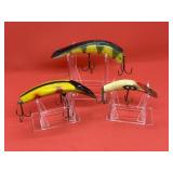Lot of Vintage Lazy Ike Fishing Lures