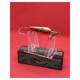 Vtg AL Foss Oriental Wiggler No. 3 Fishing Lure