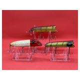 Lot of Vintage Heddon Lucky 13 Fishing Lures