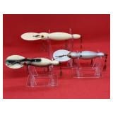 Lot of Vintage Bomber Water Dog Fishing Lures