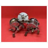 Lot of Vintage Pflueger Fishing Reels