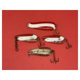 Lot of Vintage Fishing Spoon Lures