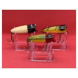 Lot of Vintage Heddon Baby Lucky 13 Fishing Lures