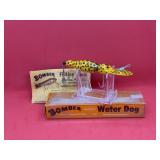 Vintage Bomber Water Dog Fishing Lure