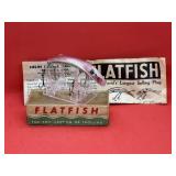 Vintage Helin Flatfish Fishing Lure